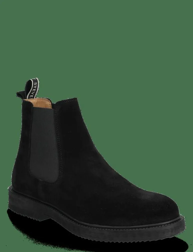 Sense Suede Black - Chelsea boots