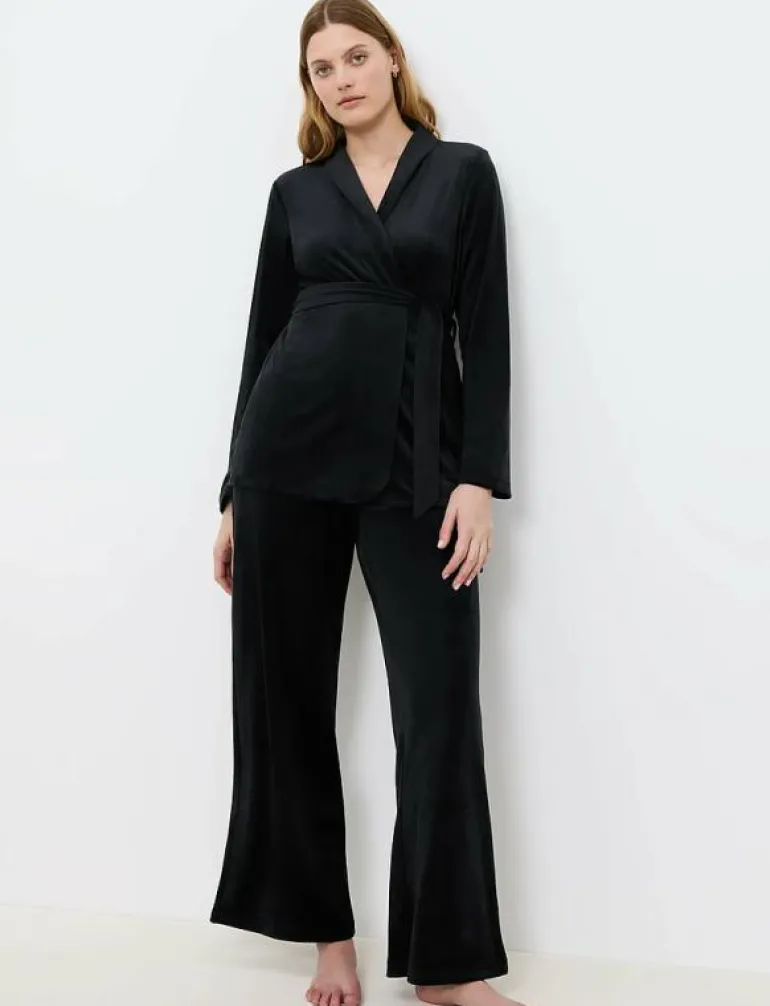 Sensual Velour Robe Top 01 - Morgonrock