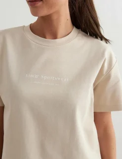 Serif Boxy T-Shirt - T-Shirts