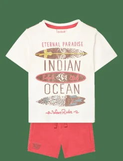 Set knit - Set med kortärmad t-shirt