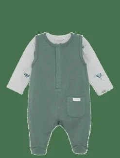 Set w. Body and Romper Sweat - Set med body