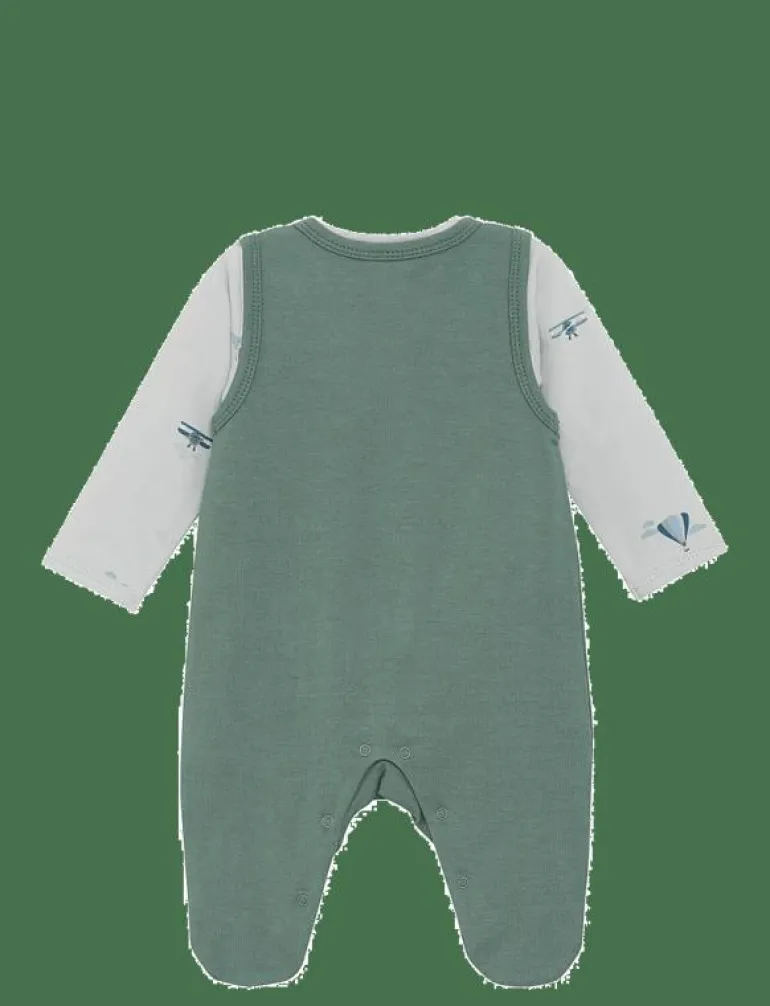 Set w. Body and Romper Sweat - Set med body