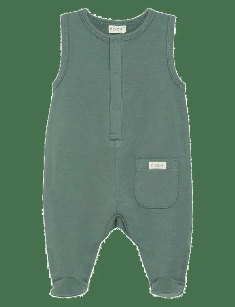 Set w. Body and Romper Sweat - Set med body