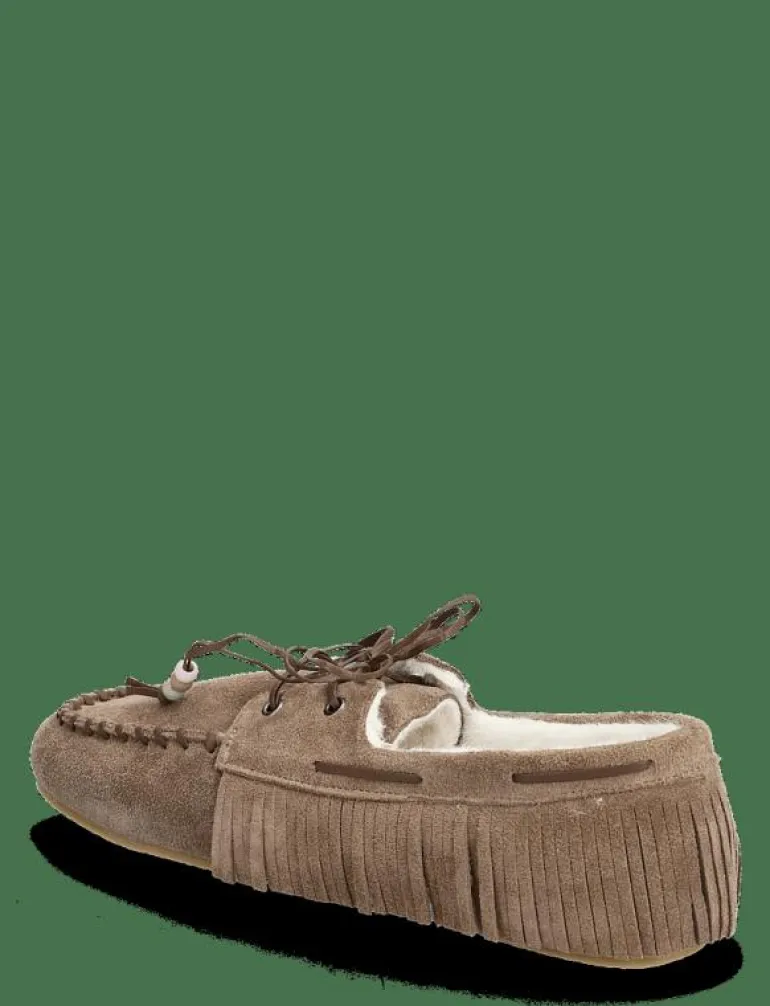 Shearling leather moccasins - Inneskor