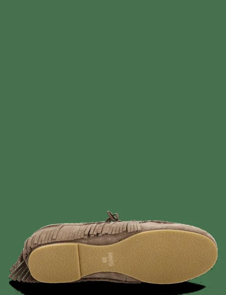 Shearling leather moccasins - Inneskor
