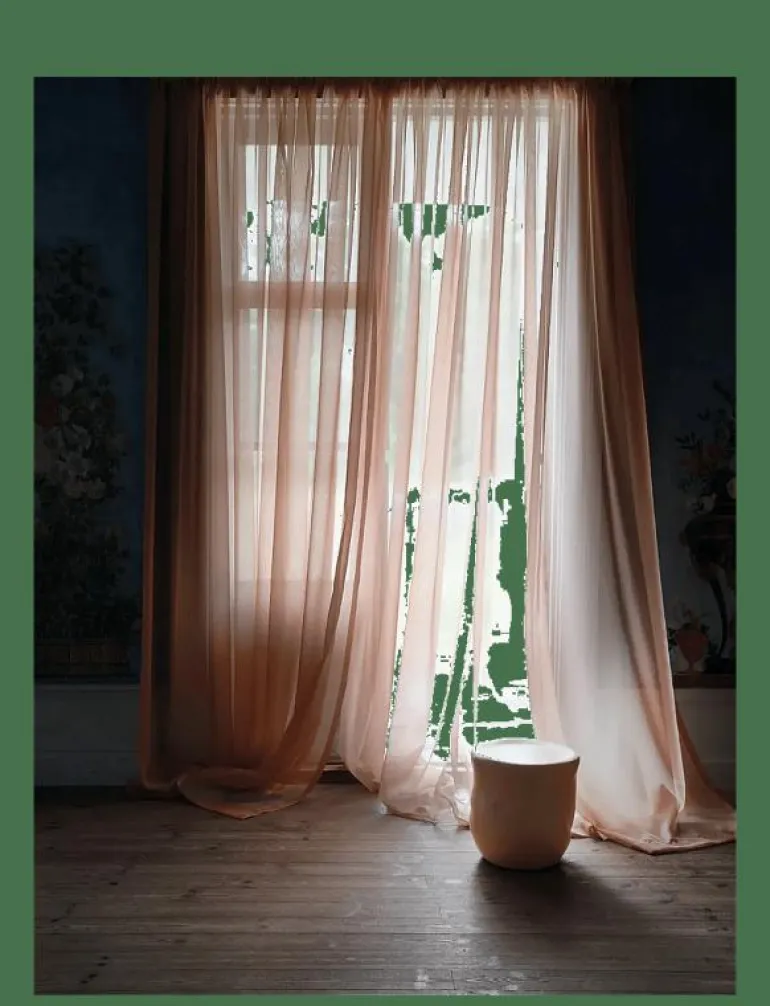 Sheer hotel curtain Double width - Gardinlängd