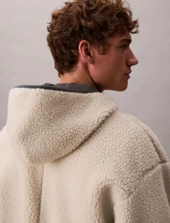 SHERPA FUNNEL NECK FULL ZIP HOOD - Mellanlager
