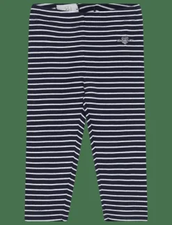 SHIELD STRIPED LEGGINGS - Leggings