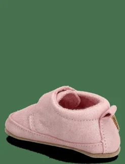 Shimmer leather slippers - Inneskor