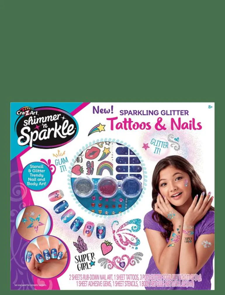 SHIMMER N SPARKLE FRIENDSHIP TATTOOS AND NAILS - Smycken & accessoarer