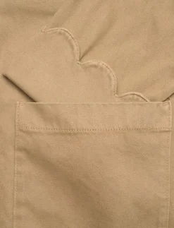 Shirt with Scallop Edge - Tunna jackor