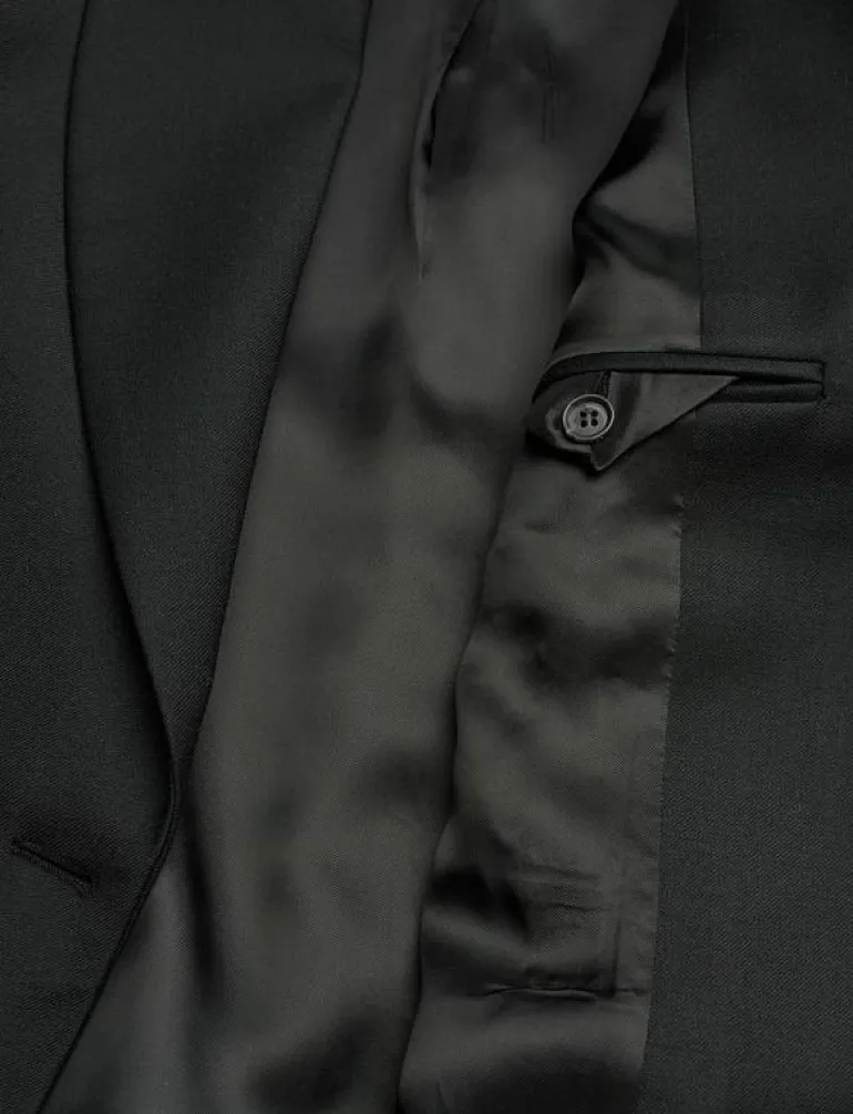 SHORT PLEATED BLAZER - Enkelknäppta kavajer