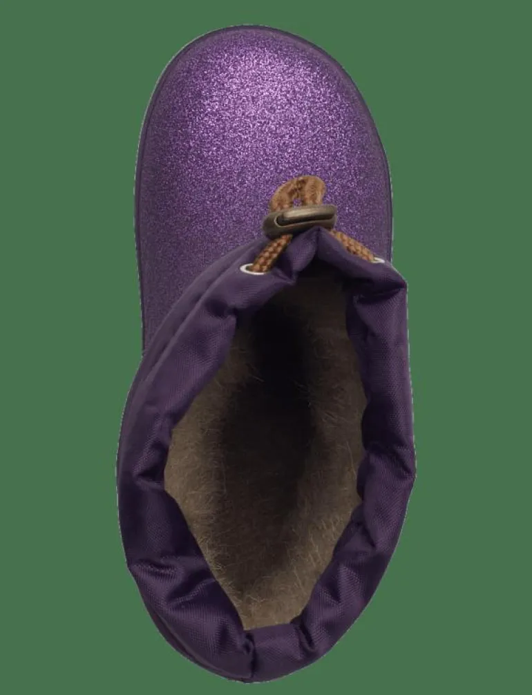 Short Winter Wellies - Glitter - Höga gummistövlar