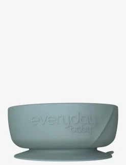 Silicone Suction Bowl Harmony Green - Serveringsset