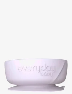 Silicone Suction Bowl Light Lavender - Serveringsset