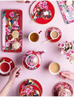 Silk Road Mug Red - Tekoppar