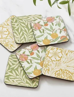 Simply Mixed Coasters - set of 6 - Serveringstillbehör