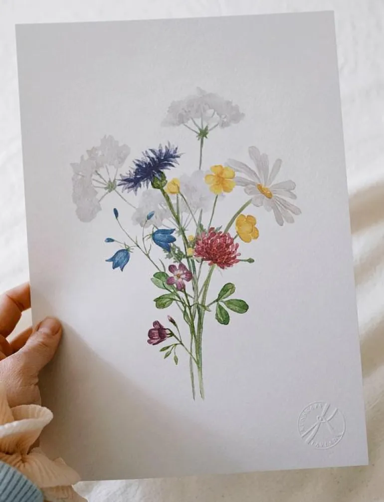 Sju sorters blommor - Botanisk