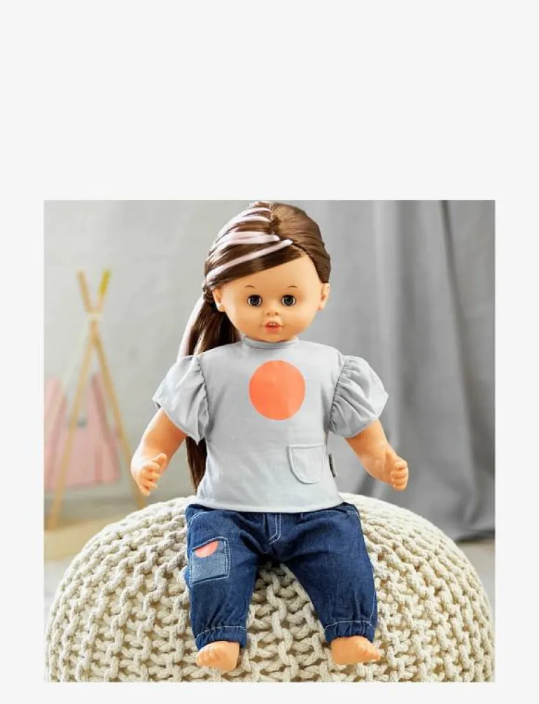 SKRÅLLAN JEANS & T-SHIRT 45 CM - Dockkläder