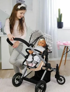 SKRÅLLAN KLÄNNING 45 CM - Dockkläder