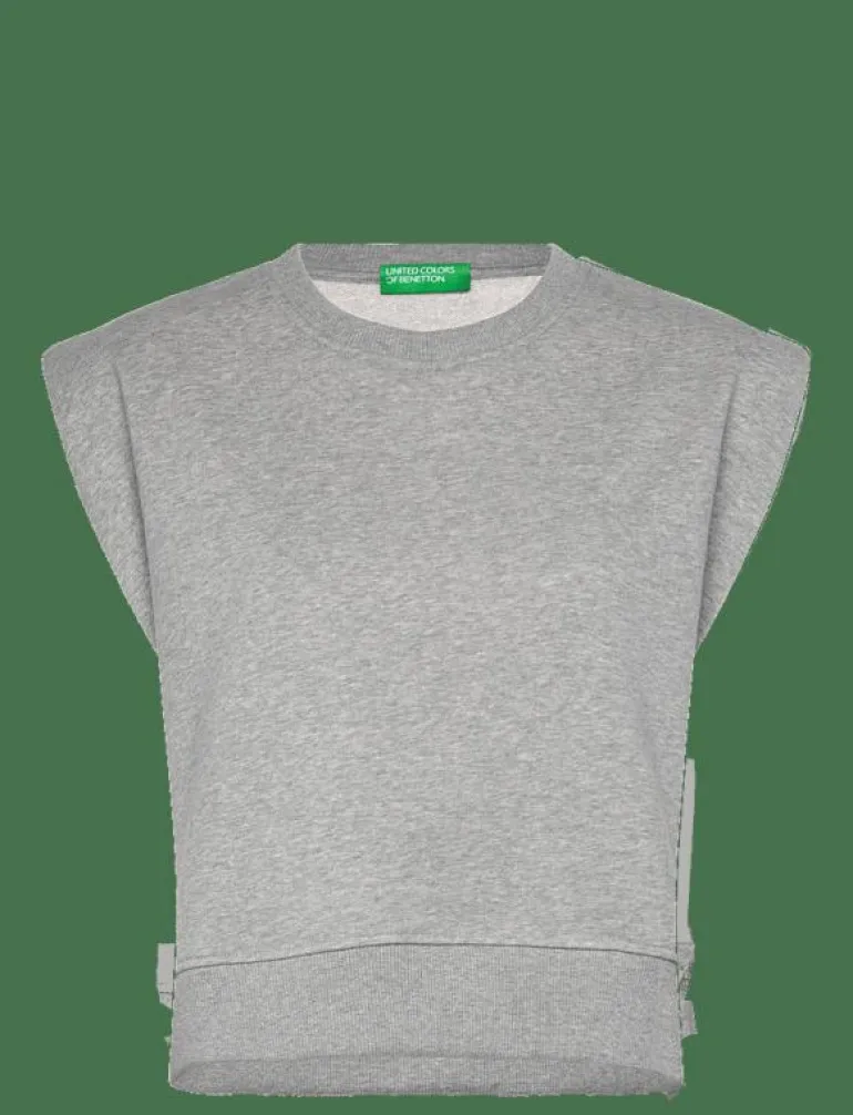 SLEEVELESS SWEATER - Linnen