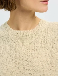 SLFALMA SL KNIT VEST - Stickade västar