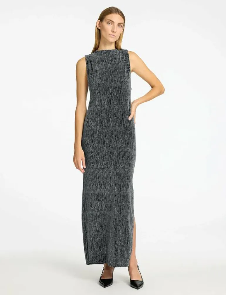SLFANITA TWISTED ANKLE DRESS - Midiklänningar