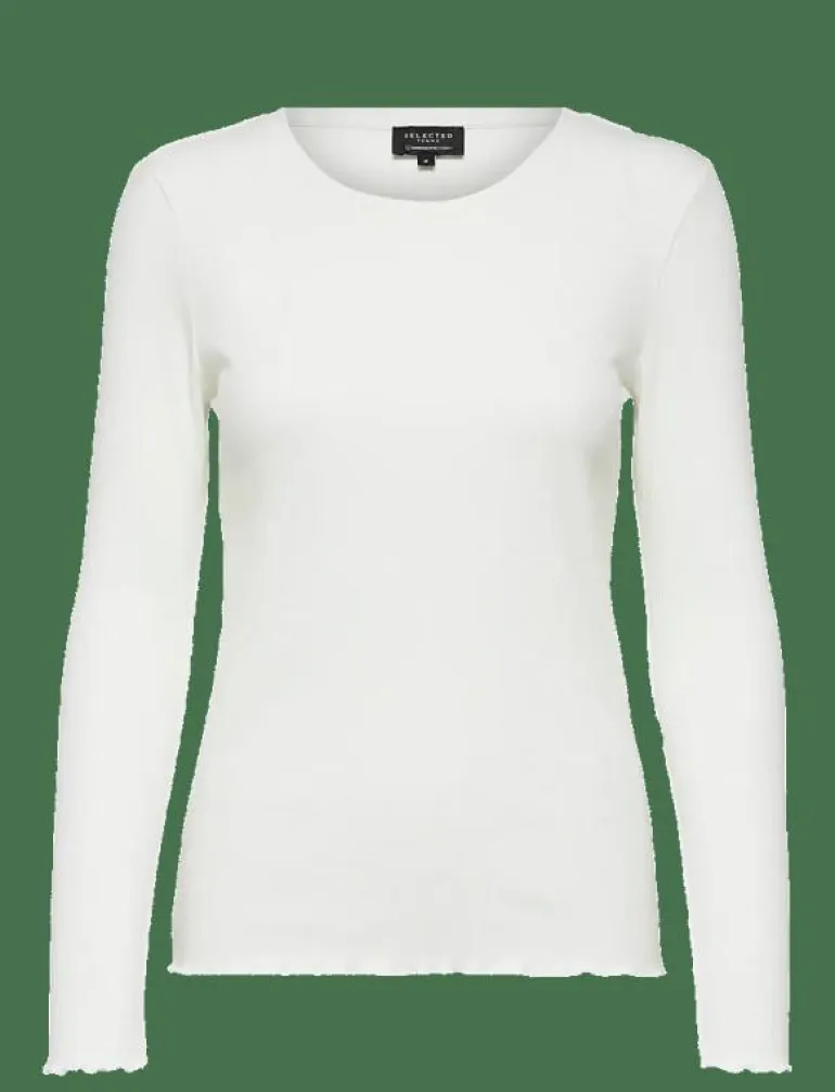 SLFANNA LS CREW NECK TEE S NOOS - Långärmade toppar