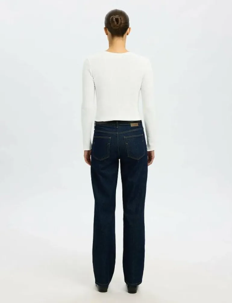 SLFANNA LS CREW NECK TEE S NOOS - Långärmade toppar