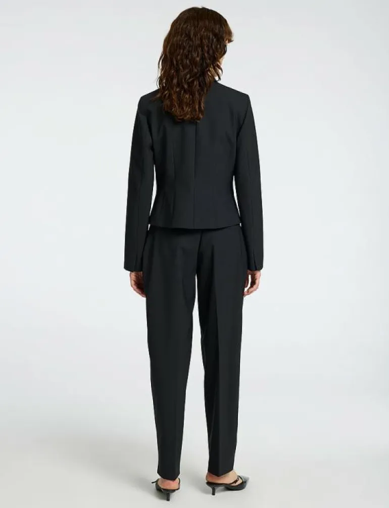 SLFELOISE HW BARREL PANT - Byxor