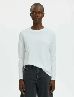 SLFESSENTIAL LS O-NECK TEE NOOS - Långärmade toppar