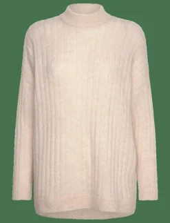 SLFMALINE LS KNIT HIGH NECK NOOS - Stickat