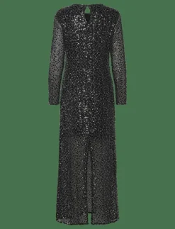 SLFNOEL LS ANKLE SEQUINS DRESS B - Maxiklänningar