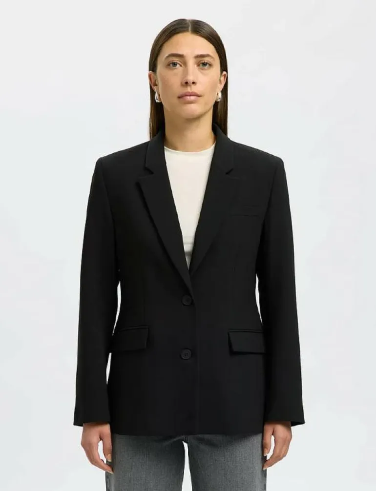 SLFRITA LS CLASSIC BLAZER FD NOOS - Enkelknäppta kavajer