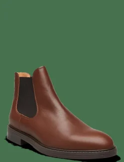 SLHBLAKE LEATHER CHELSEAOOT - Chelsea boots