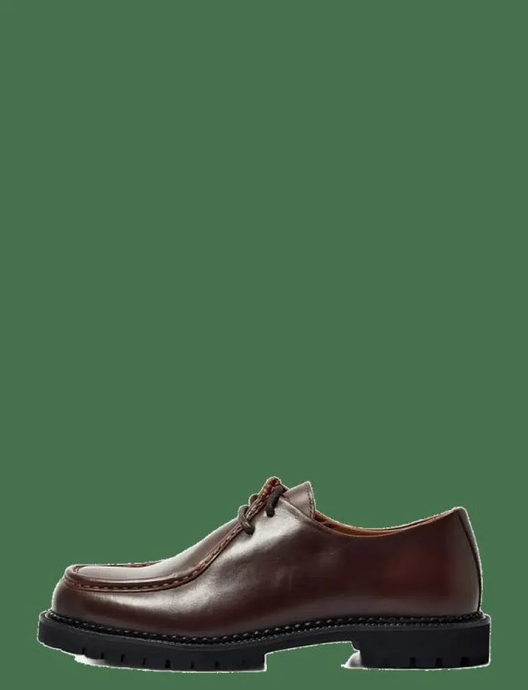 SLHHECTOR LEATHER MOC-TOE SHOE - Loafers
