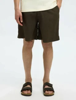 SLHLOOSE-MAGNUS SUN STRING SHORTS - Linneshorts