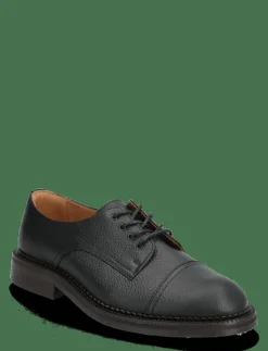 SLHOTIS LEATHER TOE-CAP SHOE - Derbyskor