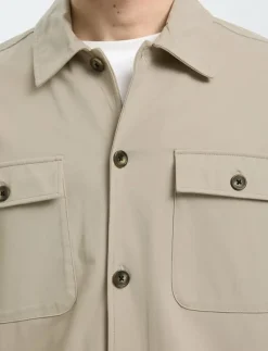 SLHREG LORENT BI-STRETCH OVERSHIRT NOOS - Jackor & rockar