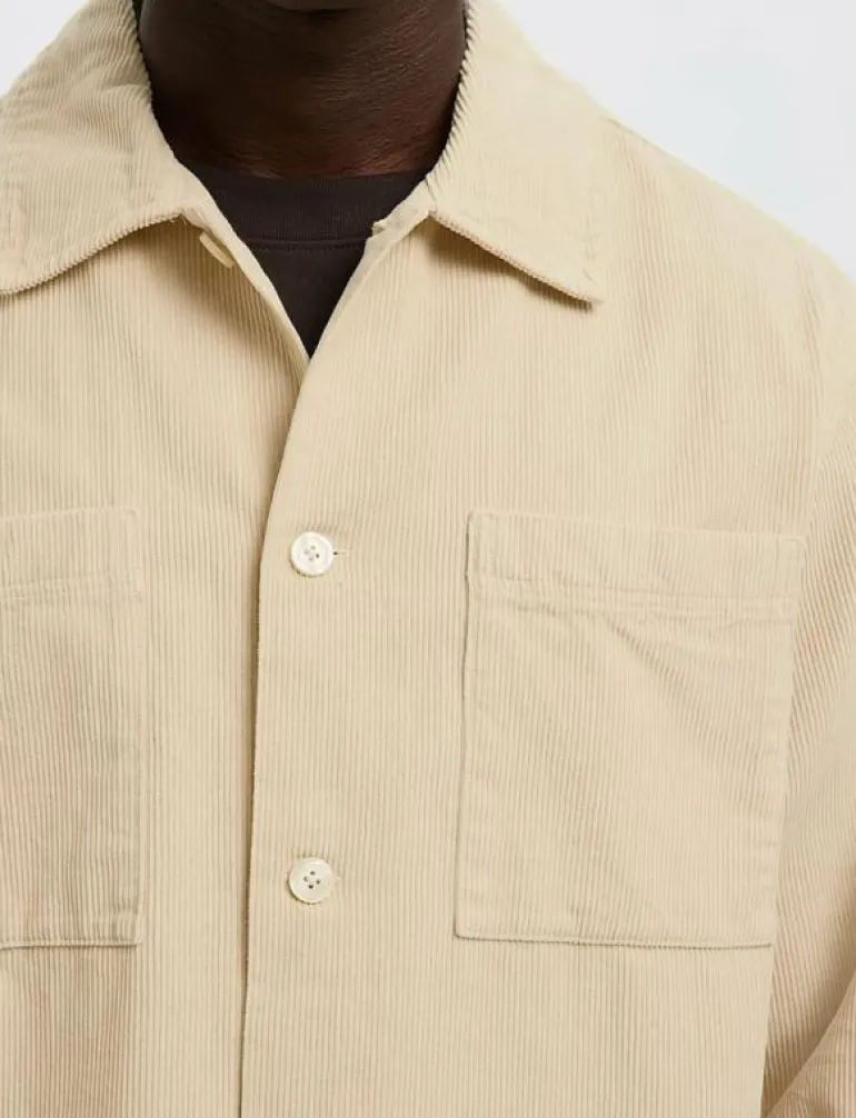 SLHREGTATE CORD OVERSHIRT - Jackor & rockar