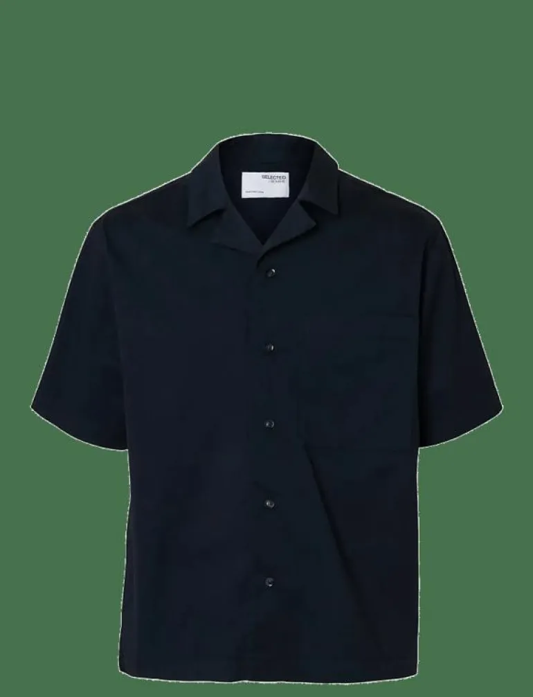 SLHRELAXED JONAS SS SHIRT RESORT EX - Kortärmade