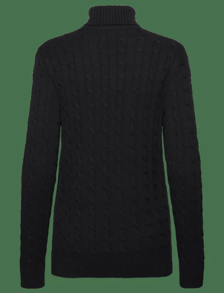 SLHRYAN STRUCTURE ROLL NECK - Polokrage