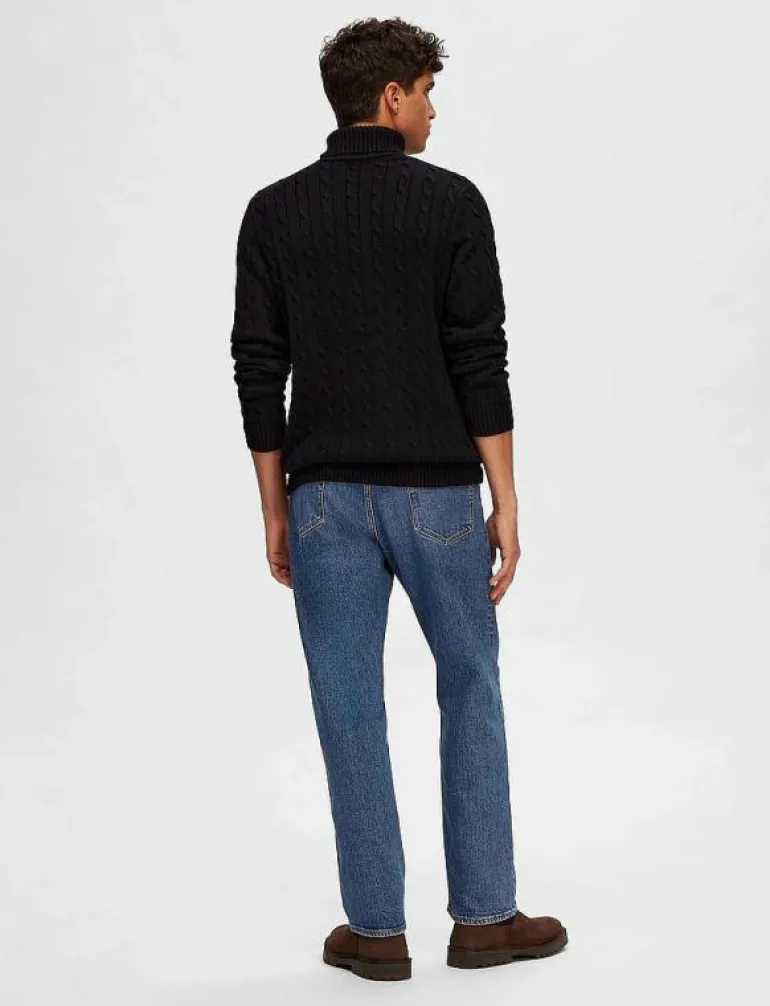 SLHRYAN STRUCTURE ROLL NECK - Polokrage