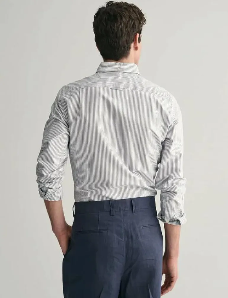 SLIM CLASSIC OXFORD STRIPE SHIRT - Randiga skjortor