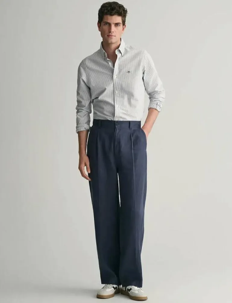 SLIM CLASSIC OXFORD STRIPE SHIRT - Randiga skjortor
