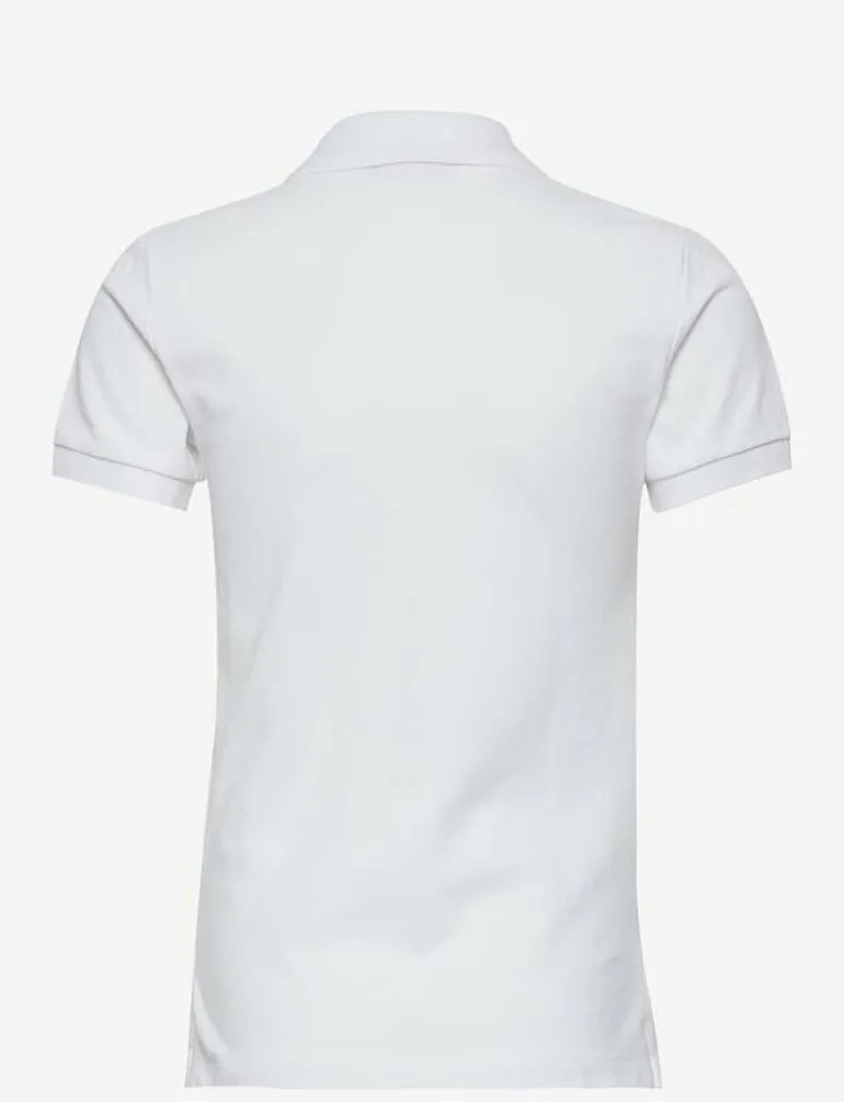 Slim Fit Cotton Mesh Polo Shirt - Kortärmade pikéer