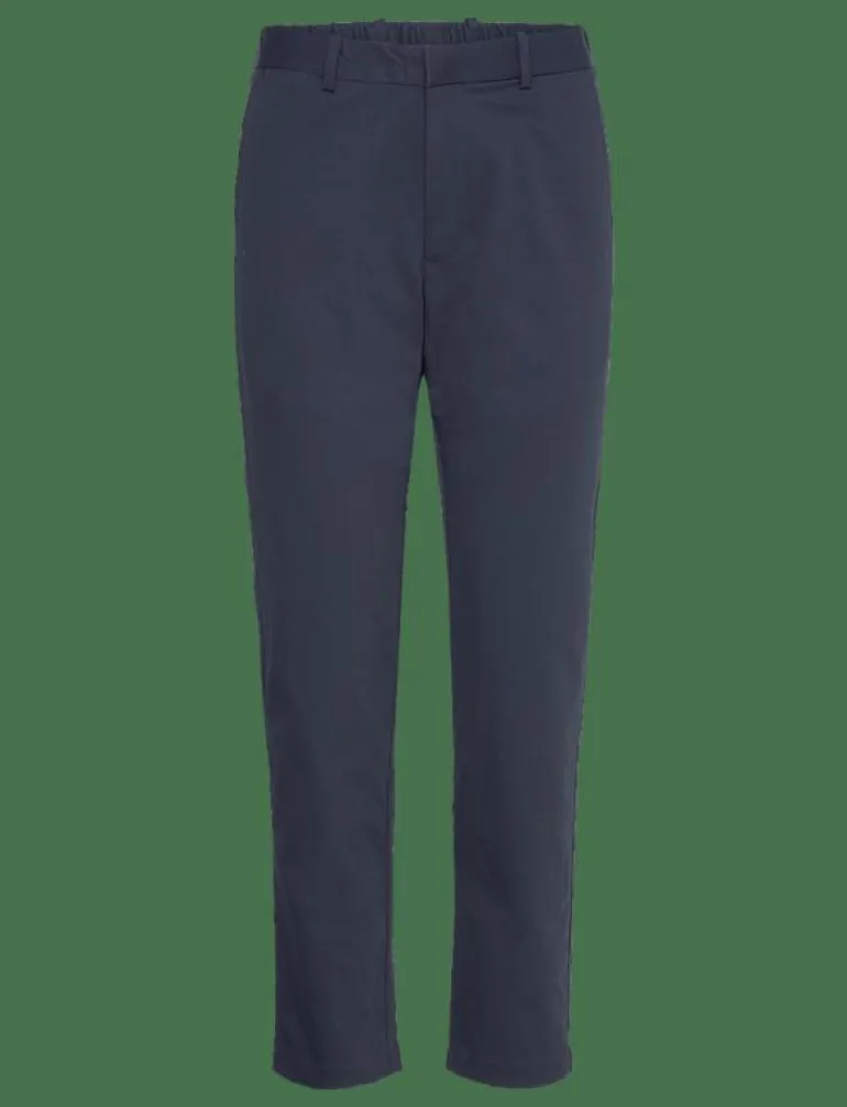 Slim fit technical fabric trousers - Chinos