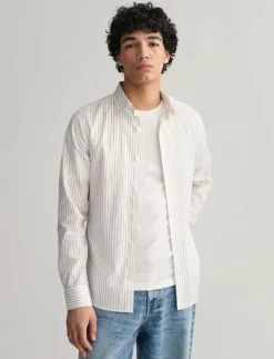 SLIM FORMAL PINSTRIPE SHIRT - Randiga skjortor