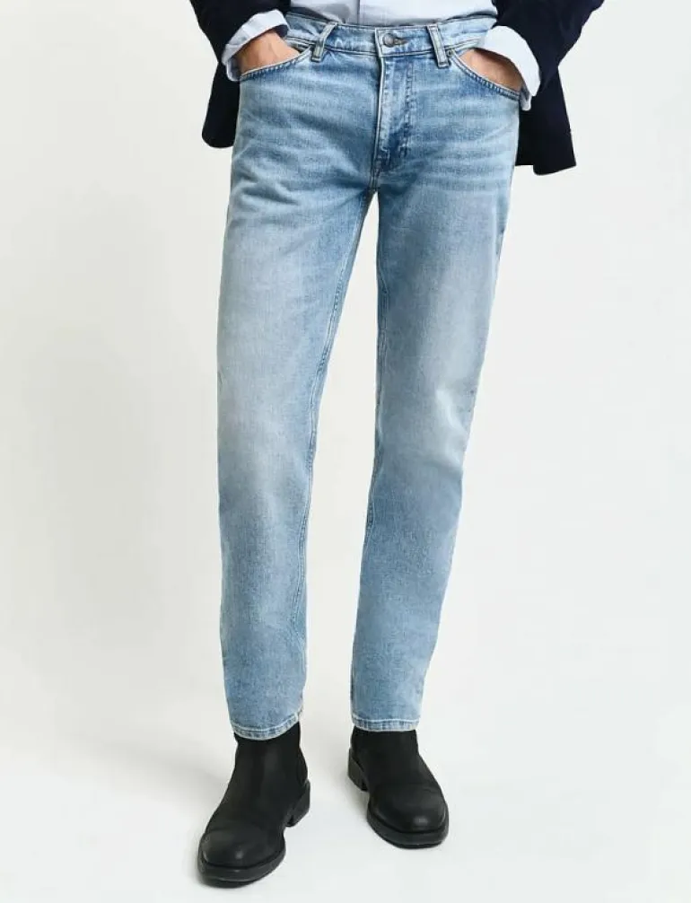 SLIM GANT JEANS - Slim jeans