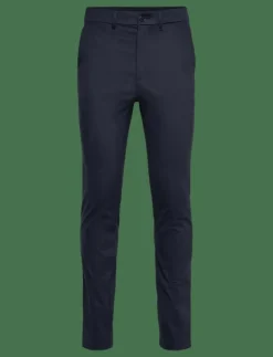 SLIM SATEEN CHINO TROUSER - Chinos